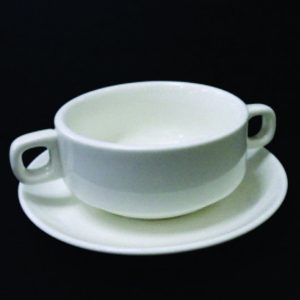 4.5" Soup Bowl w Sauce Plate